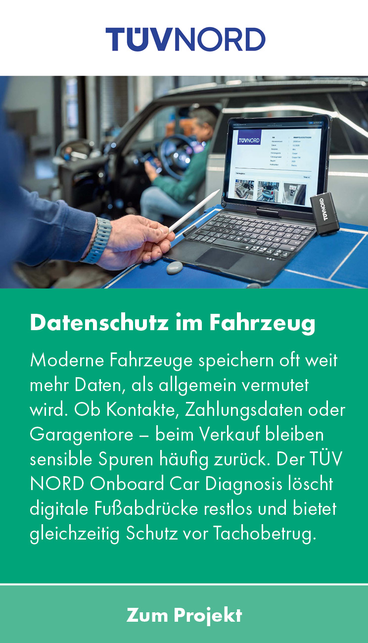 TÜV NORD Onboard Car Diagnosis