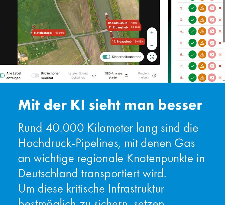 OGE Thyssengas – mit der KI sieht man besser