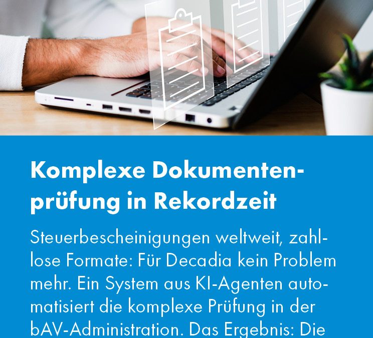Decadia | KI-gestützte Dokumentenverarbeitung